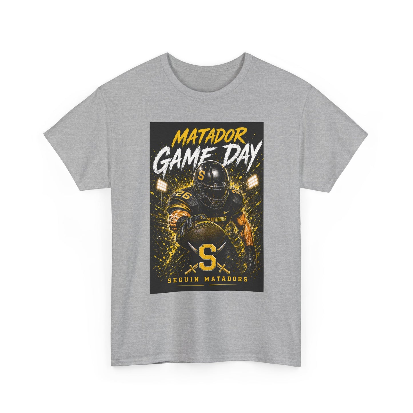 Matador Game Day T-Shirt — Seguin Matadors Football Fan Tee