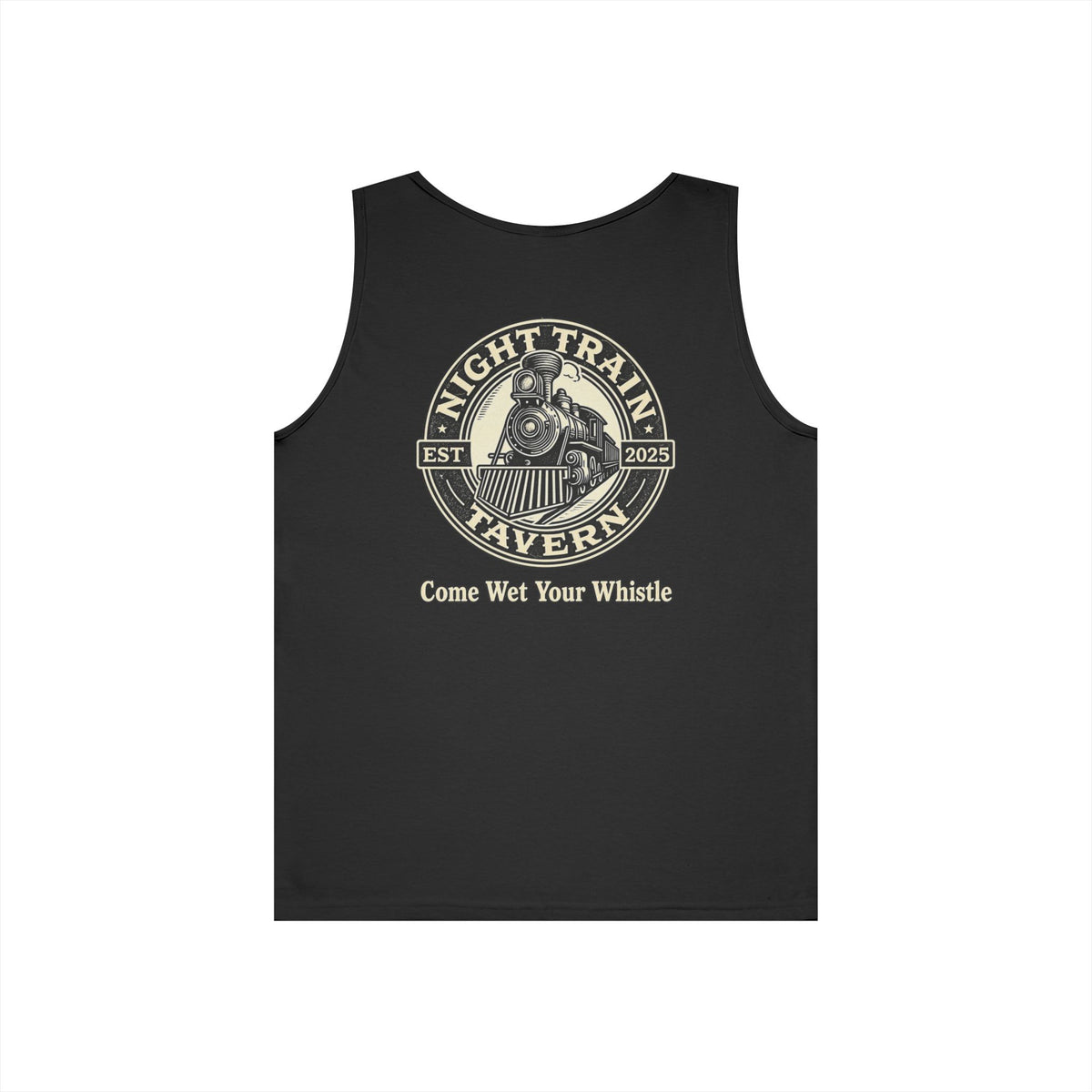 Night Train Tavern OG Staff Heavy Cotton Tank Top