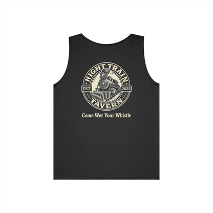 Night Train Tavern OG Staff Heavy Cotton Tank Top