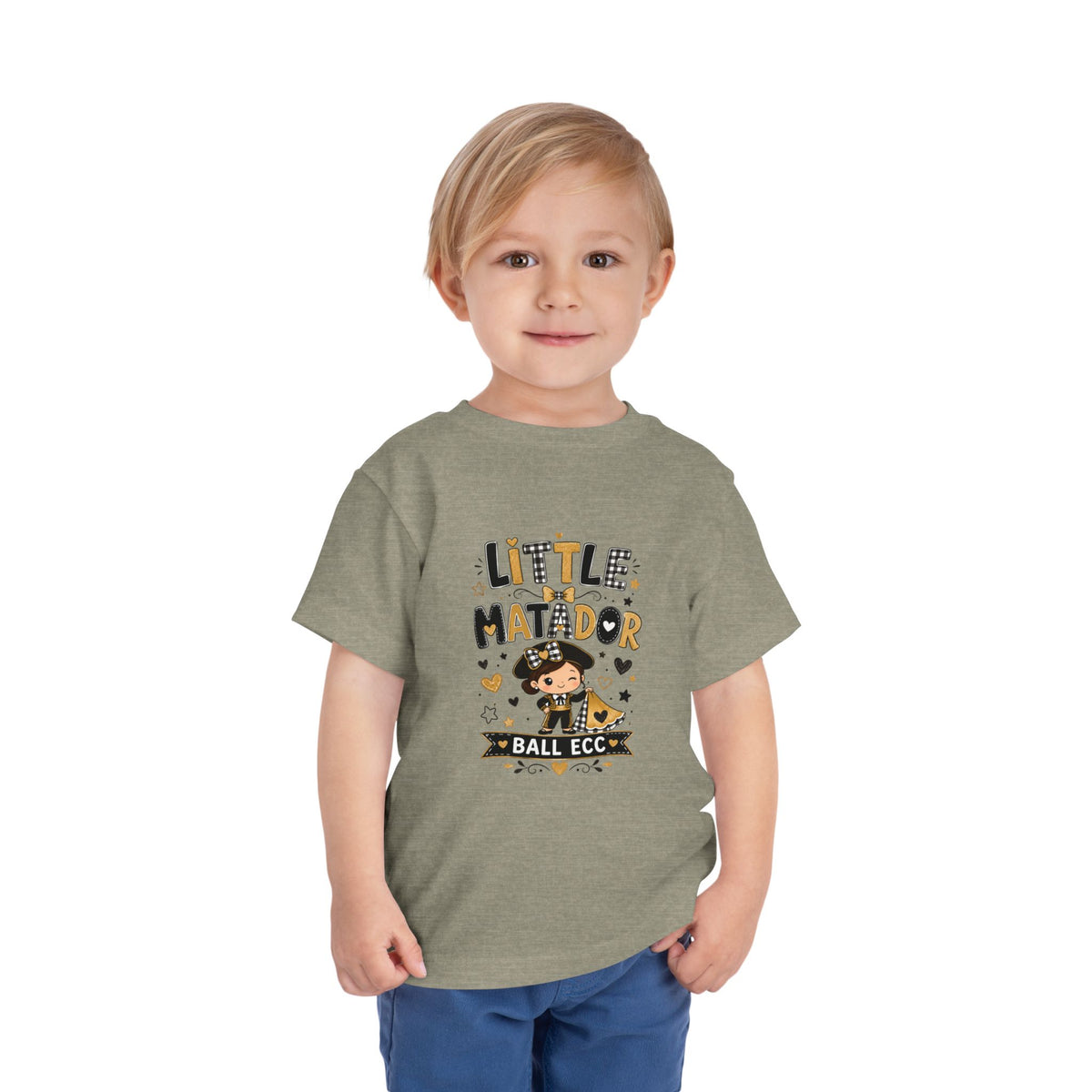 Little Matador Toddler Tee — Cute Bullfighter Baby Shirt