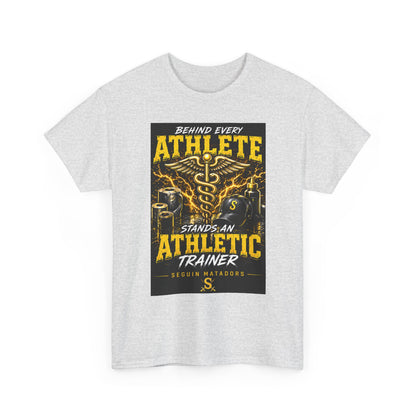 Athletic Trainer T‑Shirt — "Behind Every Athlete Stands an Athletic Trainer" Motivational Tee
