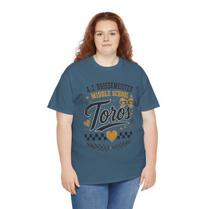 Toros Middle School Tee — L.J. Briesemaster School Spirit Shirt