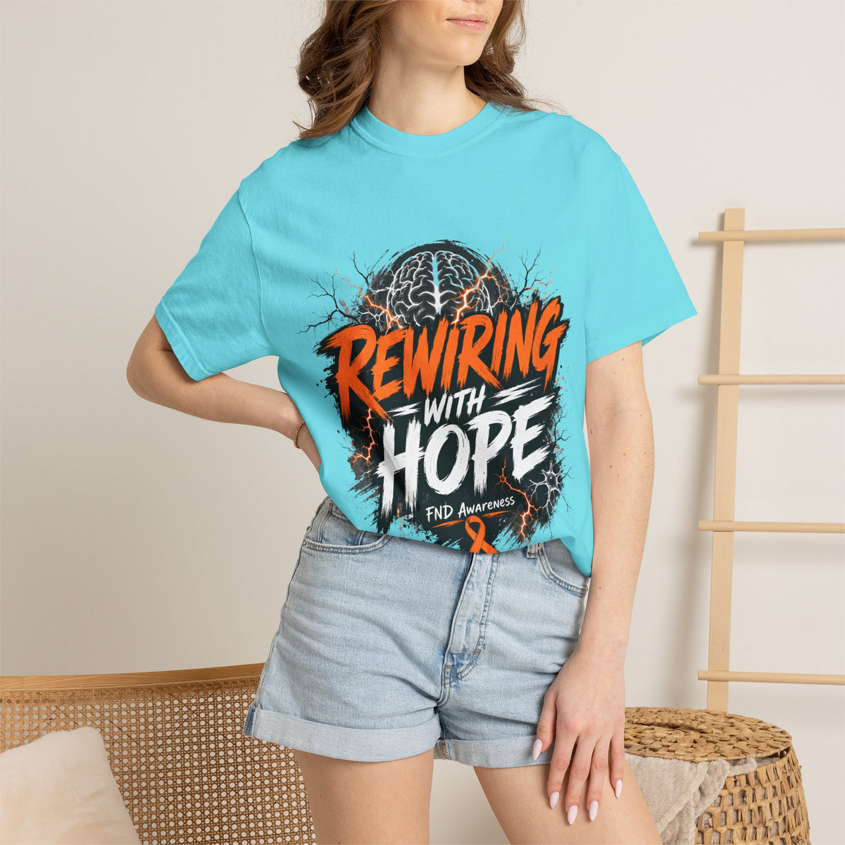 FND Rewiring Unisex Garment-Dyed T-shirt