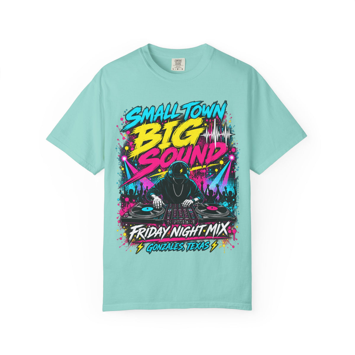 Small Town Big Sound DJ T-Shirt — Friday Night Mix Graphic Tee
