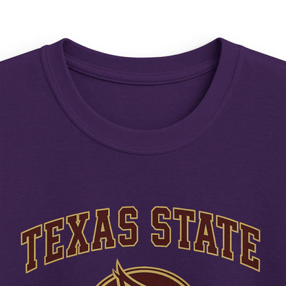 Texas State Bobcats Kids T-Shirt — Retro 1899 College Mascot Tee