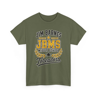 Jim Barnes Middle School JBMS Toreadors T-Shirt