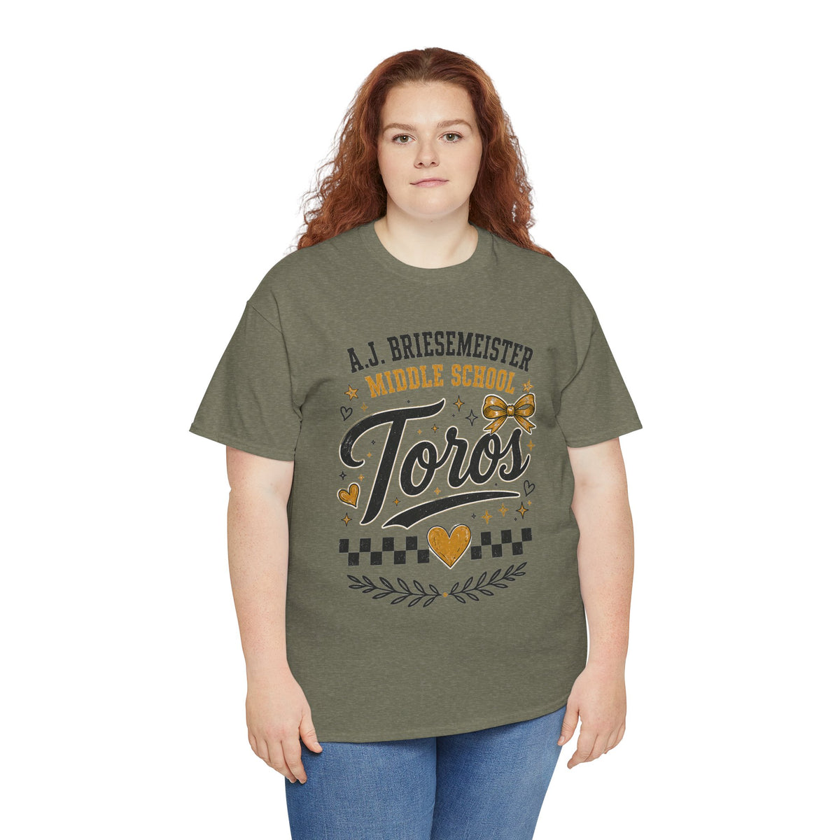 Toros Middle School Tee — L.J. Briesemaster School Spirit Shirt