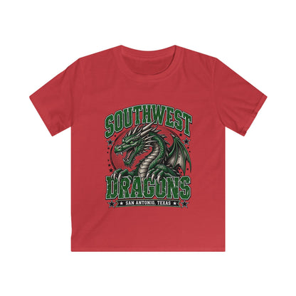 Southwest Dragons Kids Tee — San Antonio Green Dragon Youth T-Shirt