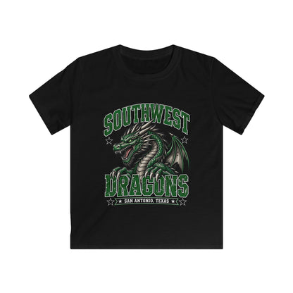 Southwest Dragons Kids Tee — San Antonio Green Dragon Youth T-Shirt