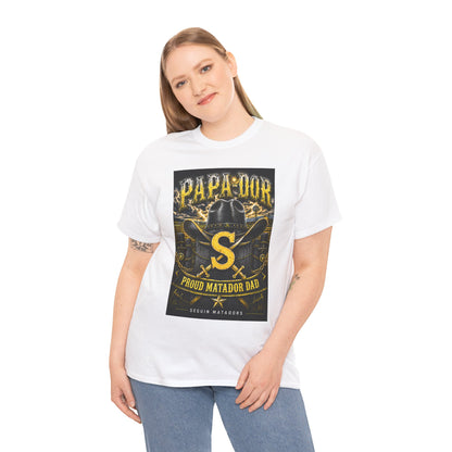 Matador Dad T-Shirt – "Papa-Dor" Proud Matador Design