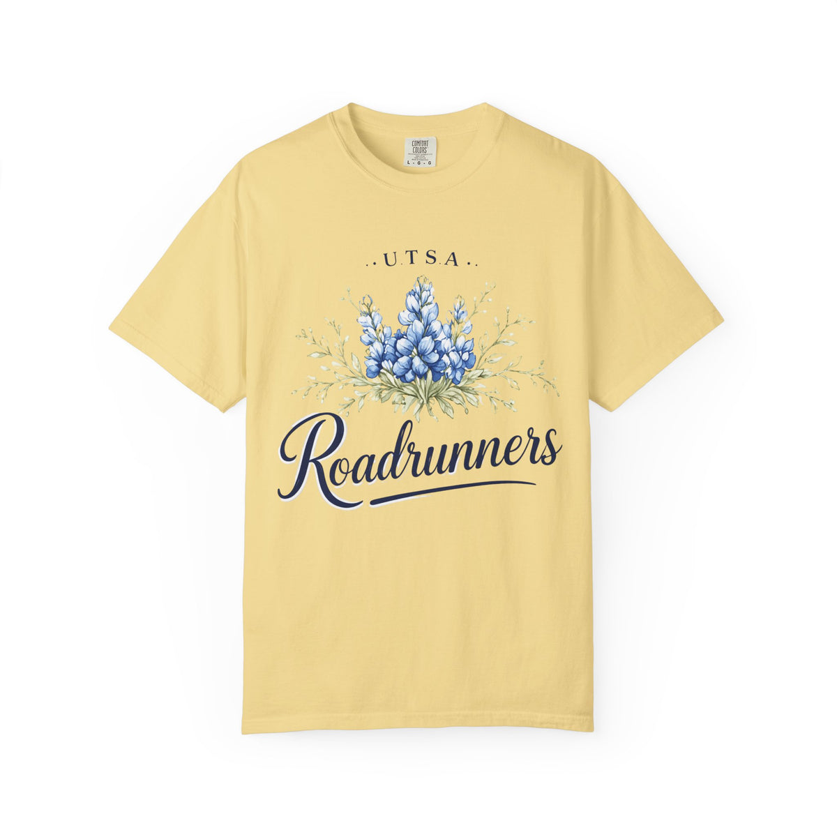 UTSA Roadrunners Floral T‑Shirt — Bluebonnet College Spirit Tee