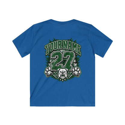 Marion Bulldogs Kids T‑Shirt — Custom Name & Number Youth Football Tee