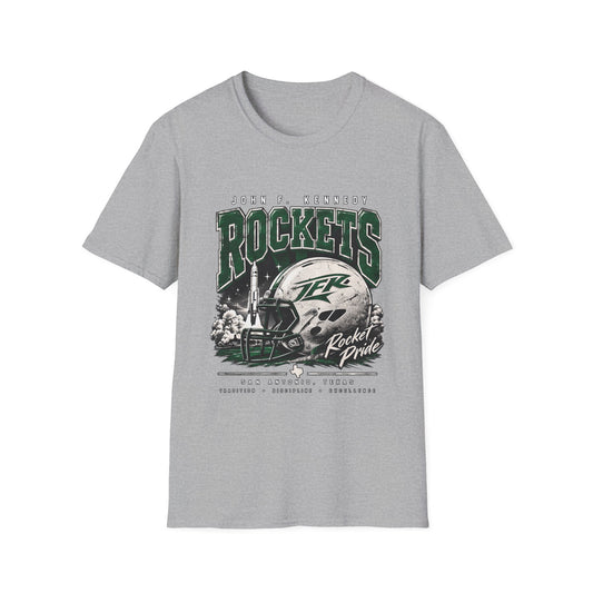 Rockets Vintage Graphic T-Shirt — John F. Kennedy Space Team Tee
