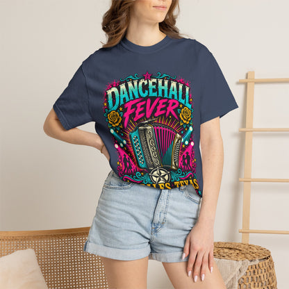 Dancehall Fever Accordion T-Shirt — Gonzales, Texas Friday Night Two-Step