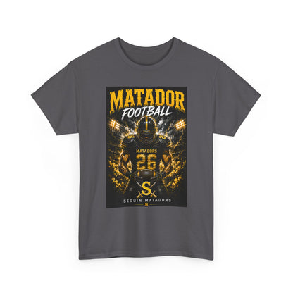 Matador Football Team Tee — Vintage Helmet Graphic Jersey Shirt