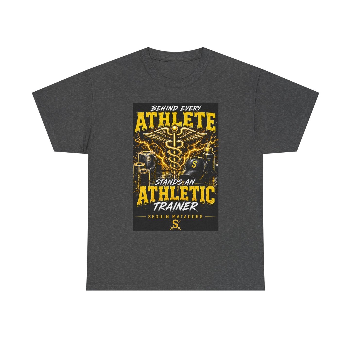 Athletic Trainer T‑Shirt — "Behind Every Athlete Stands an Athletic Trainer" Motivational Tee