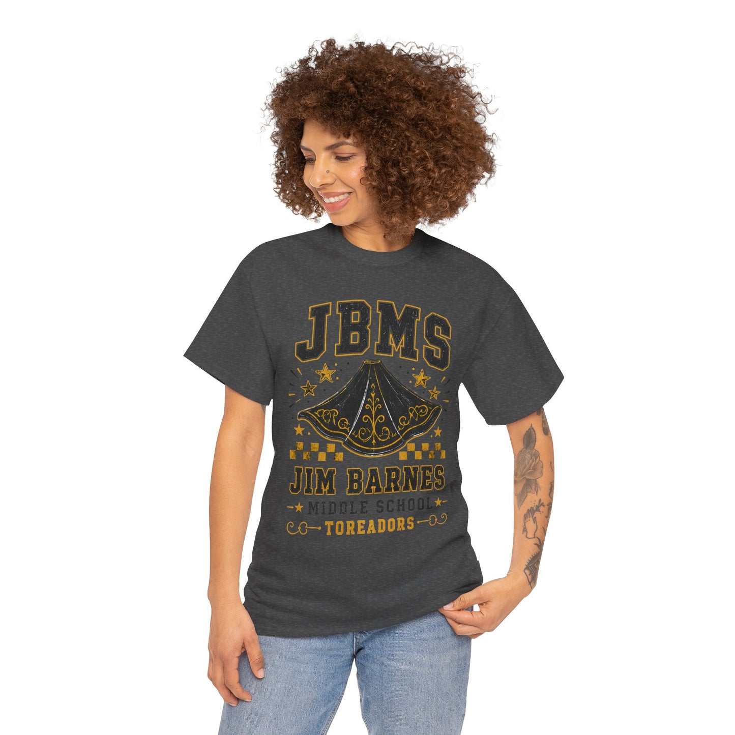 Jim Barnes Middle School JBMS Tornadoes T-Shirt — School Spirit Tee