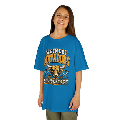 Weinert Matadors Elementary Kids T-Shirt — School Mascot Tee
