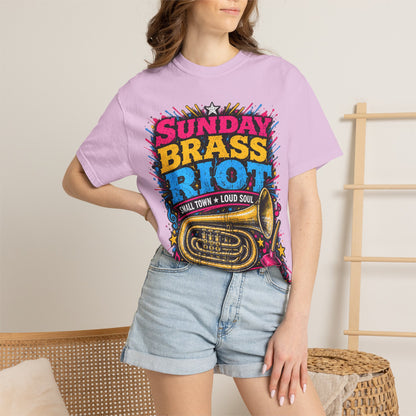 Sunday Brass Riot T‑Shirt — Gonzales Texas Band Tee