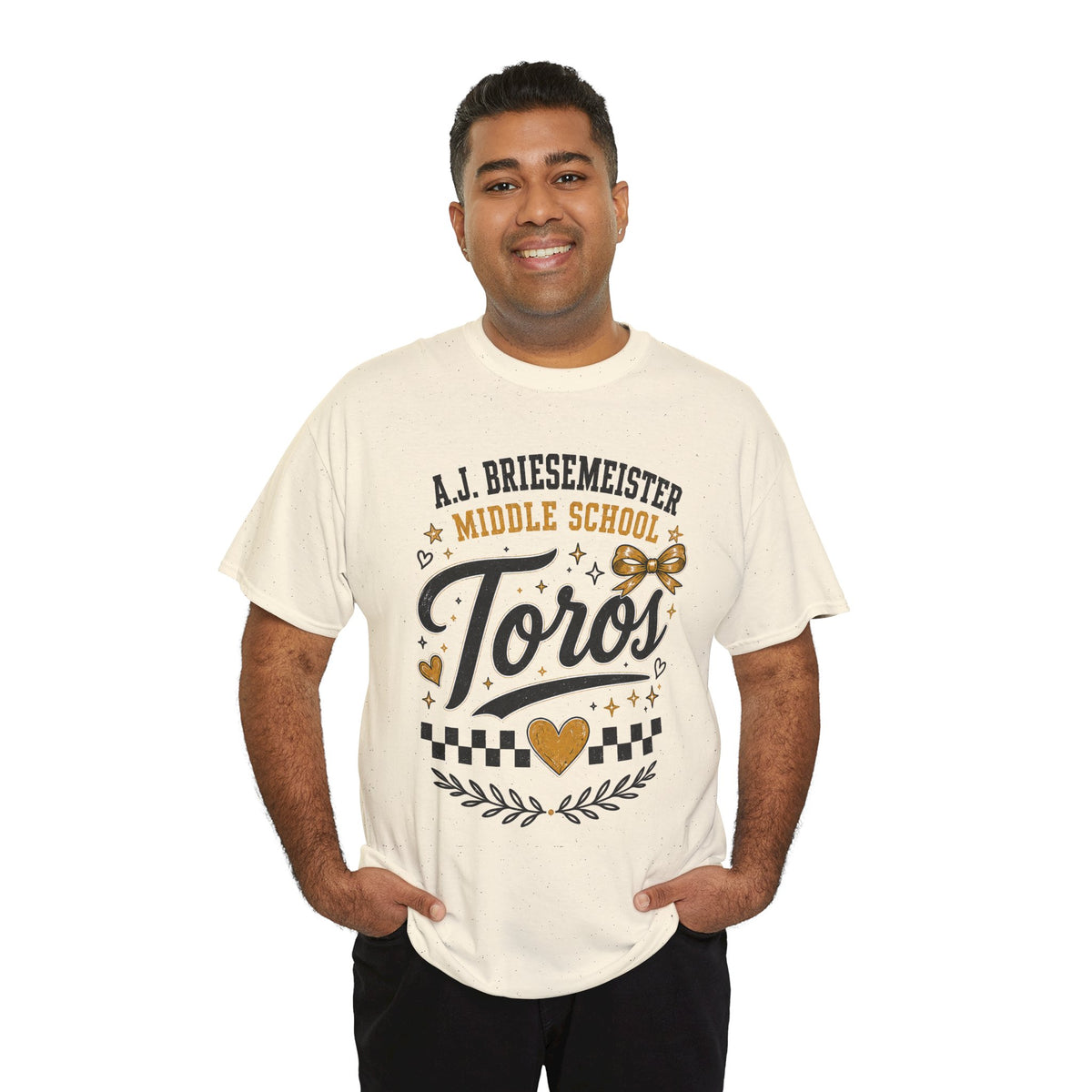 Toros Middle School Tee — L.J. Briesemaster School Spirit Shirt