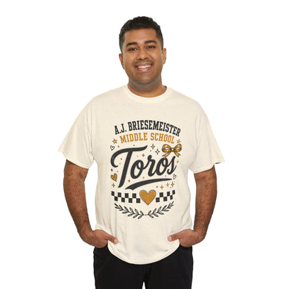 Toros Middle School Tee — L.J. Briesemaster School Spirit Shirt