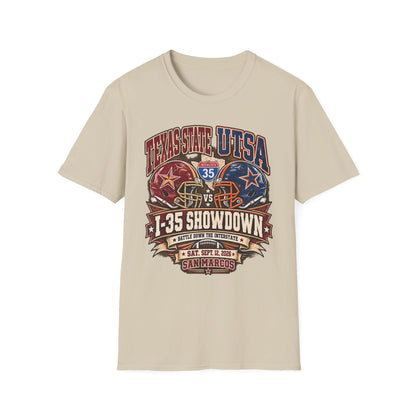 I-35 Showdown Texas State vs UTSA Football T-Shirt