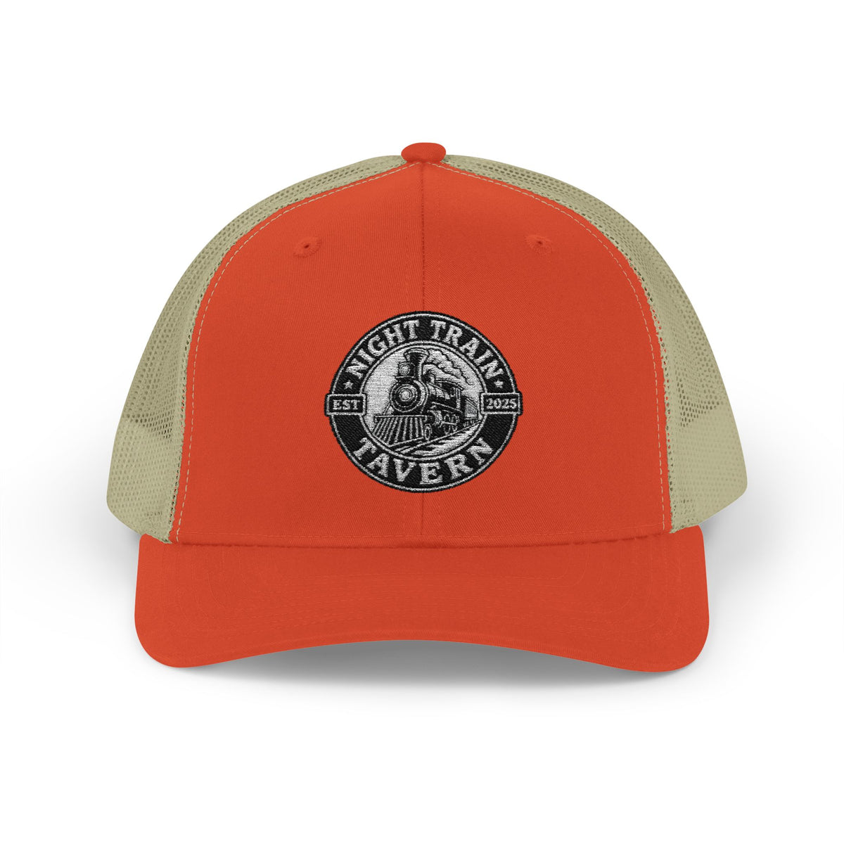Night Train Tavern Trucker Cap-Embroidery