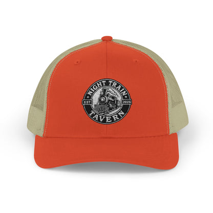 Night Train Tavern Trucker Cap-Embroidery
