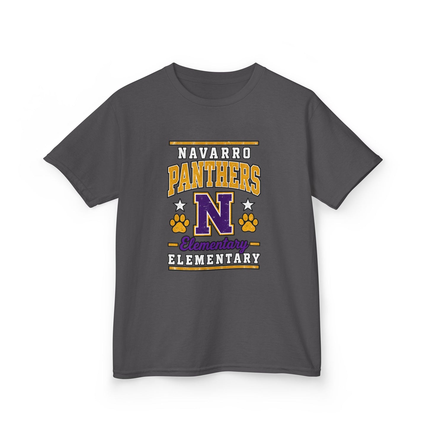 Navarro Panthers Kids T-Shirt — 'N' Elementary School Spirit Tee