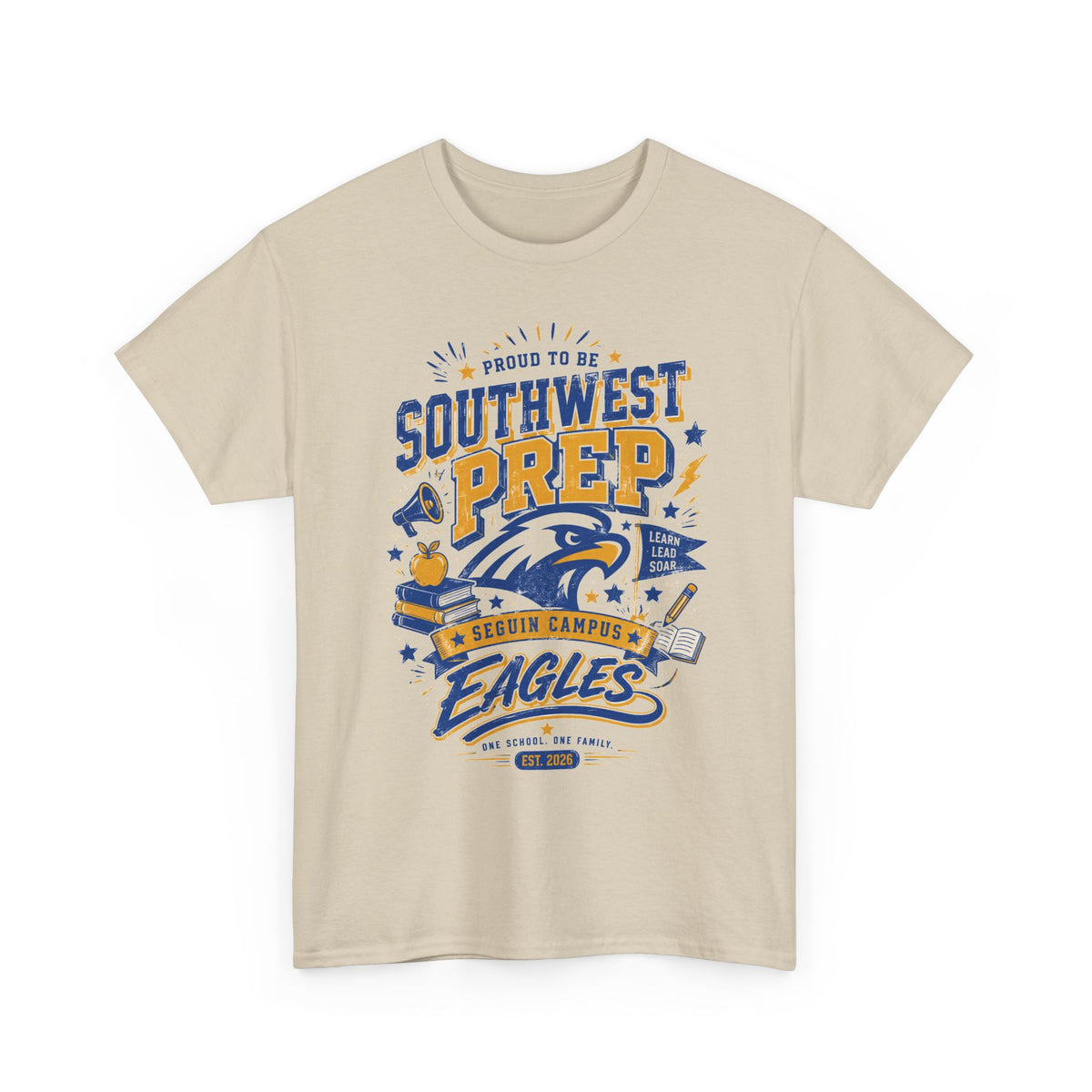 Southwest Prep Eagles T-Shirt — School Spirit Crew Tee