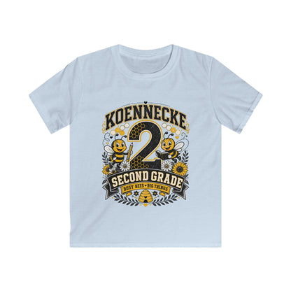Personalized '2 Second Grade' Kids Tee — Custom Name Back-to-School Shirt