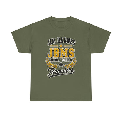 Jim Barnes Middle School JBMS Toreadors T-Shirt