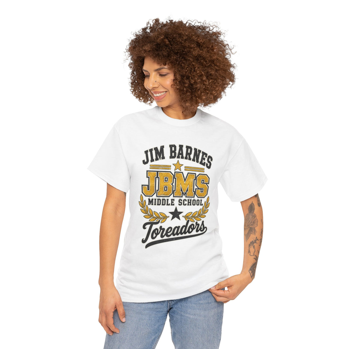 Jim Barnes Middle School JBMS Toreadors T-Shirt