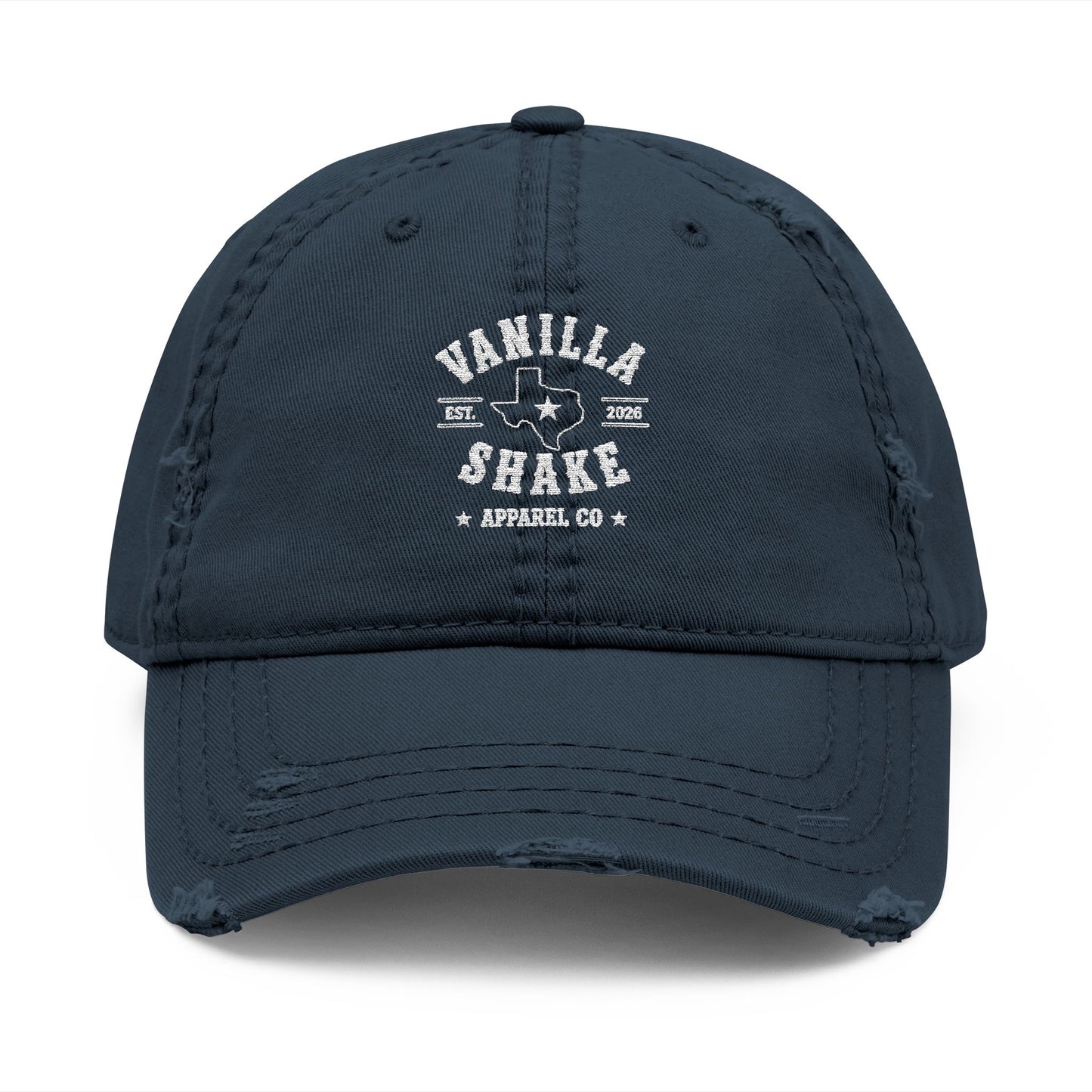 Distressed Dad Hat (Embroidery)