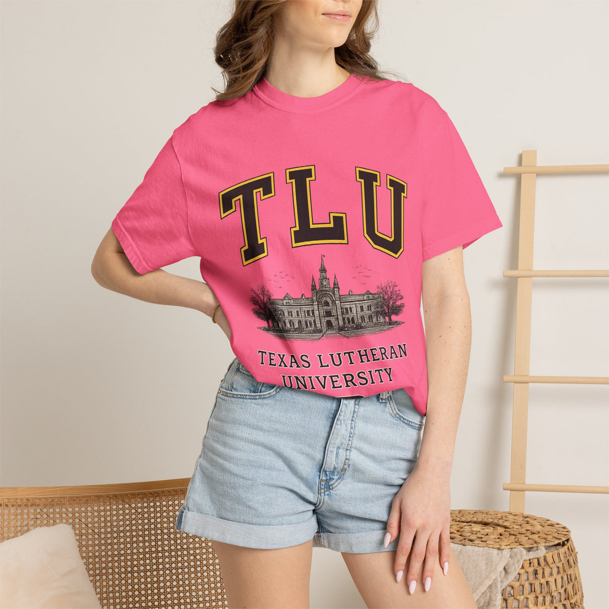 Texas Lutheran University T-Shirt — TLU Campus Vintage Graphic Tee