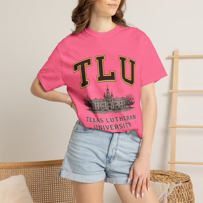 Texas Lutheran University T-Shirt — TLU Campus Vintage Graphic Tee