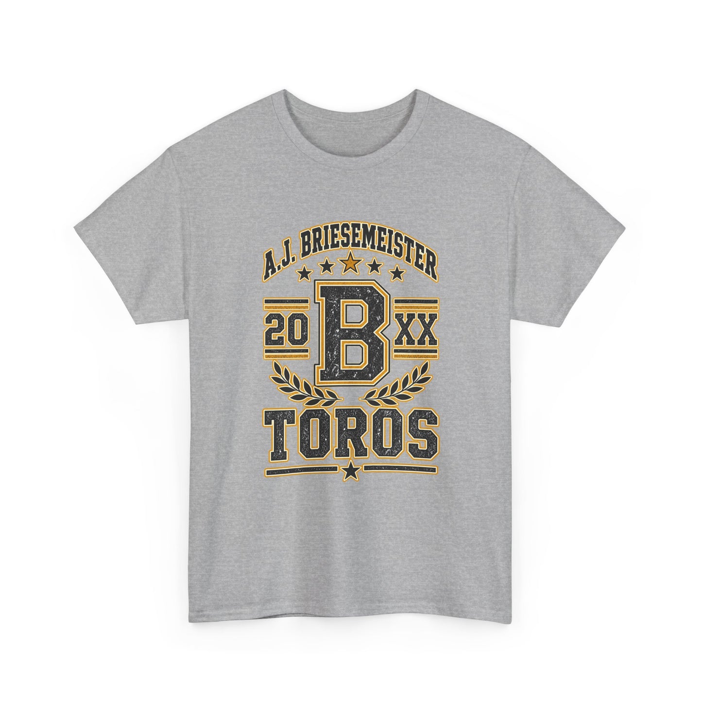 Toros Sports Crest Tee — A.J. Briesemeister Vintage Athletic Shirt