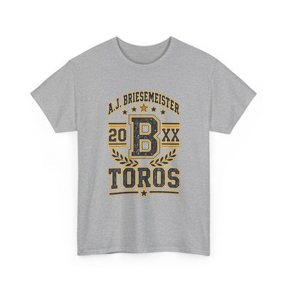 Toros Sports Crest Tee — A.J. Briesemeister Vintage Athletic Shirt