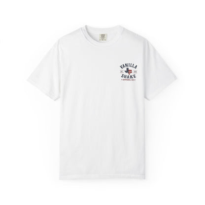 Family Shakes 4th of July-Unisex Garment-Dyed T-shirt