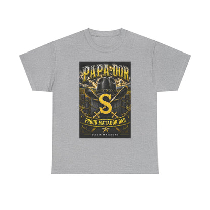 Matador Dad T-Shirt – "Papa-Dor" Proud Matador Design