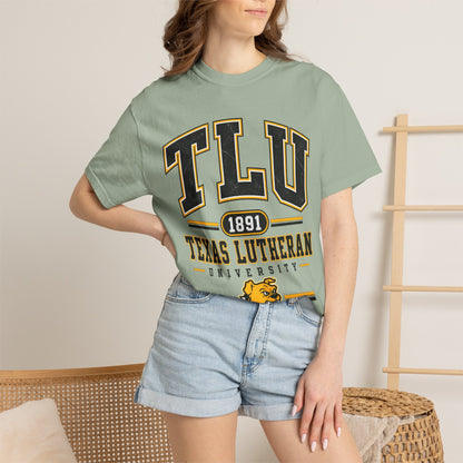TLU Texas Lutheran University Bulldogs 1891 College T-Shirt