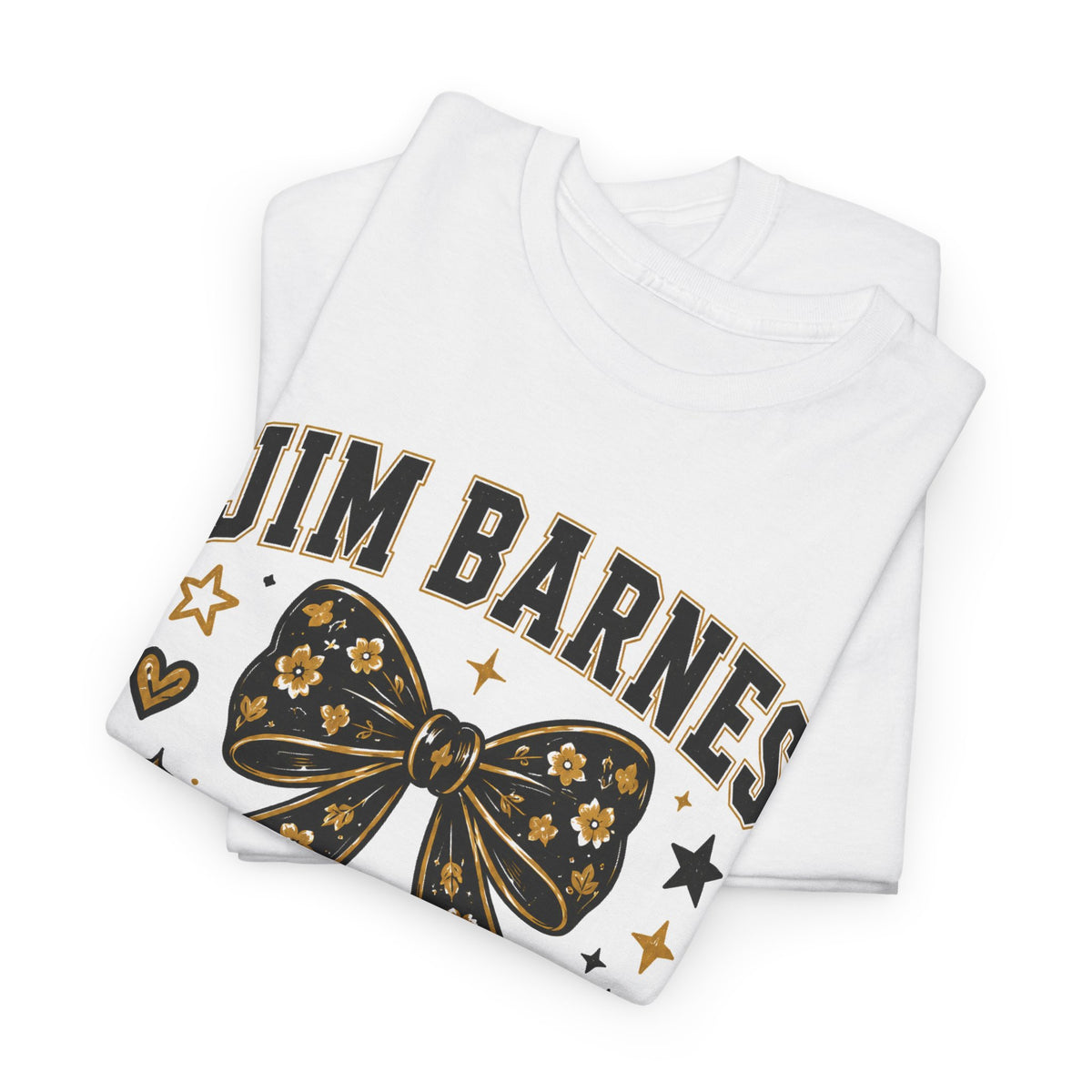 T-Shirt — Jim Barnes Middle School Toreadors Cheer Bow Design