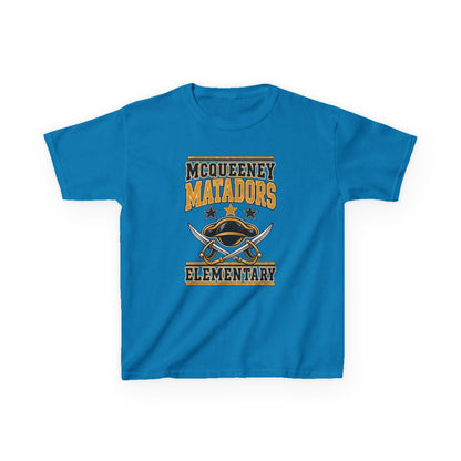 McQueeney Matadors Elementary Kids T-Shirt – School Spirit Tee