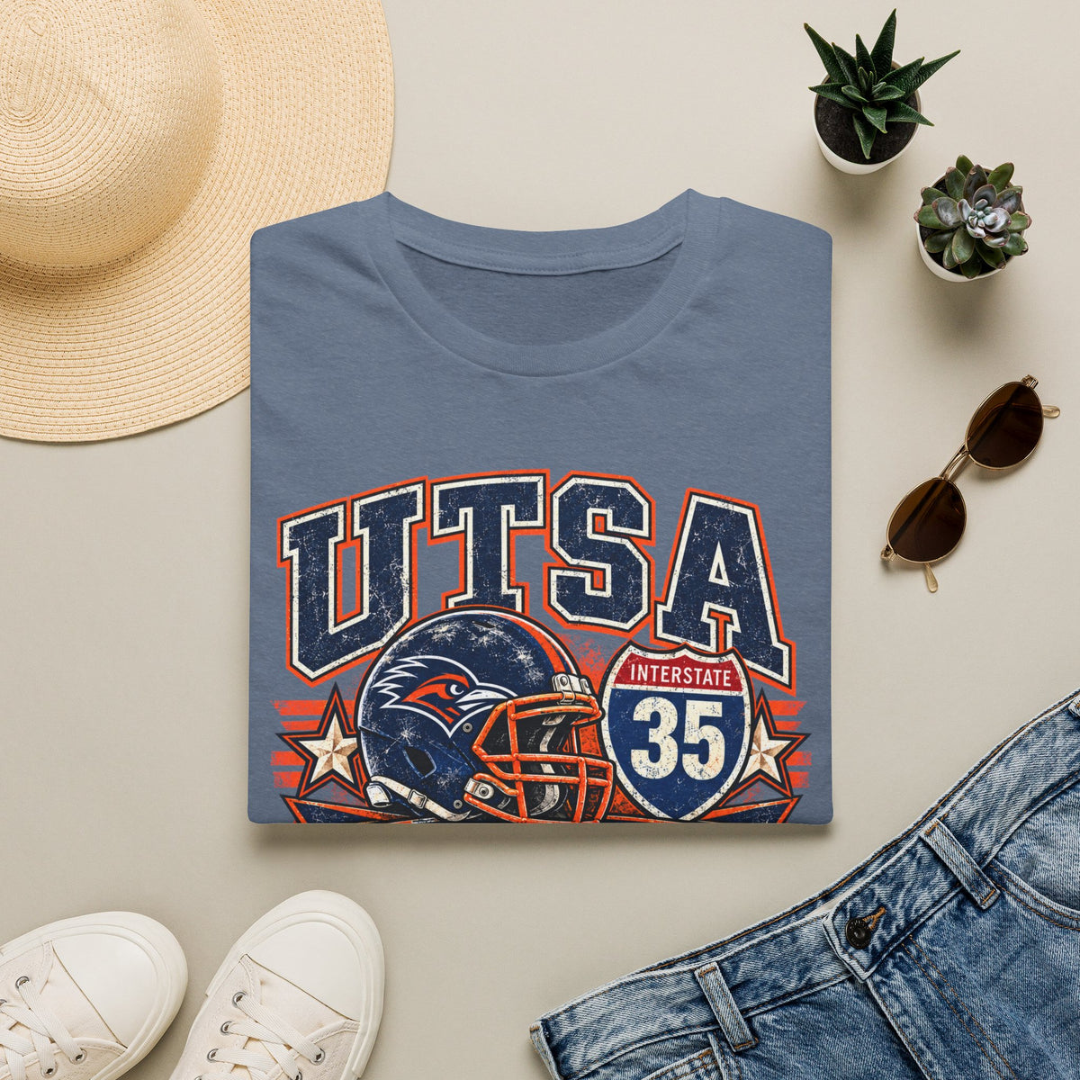 UTSA Football I-35 Showdown Tee — San Marcos Game Day Shirt