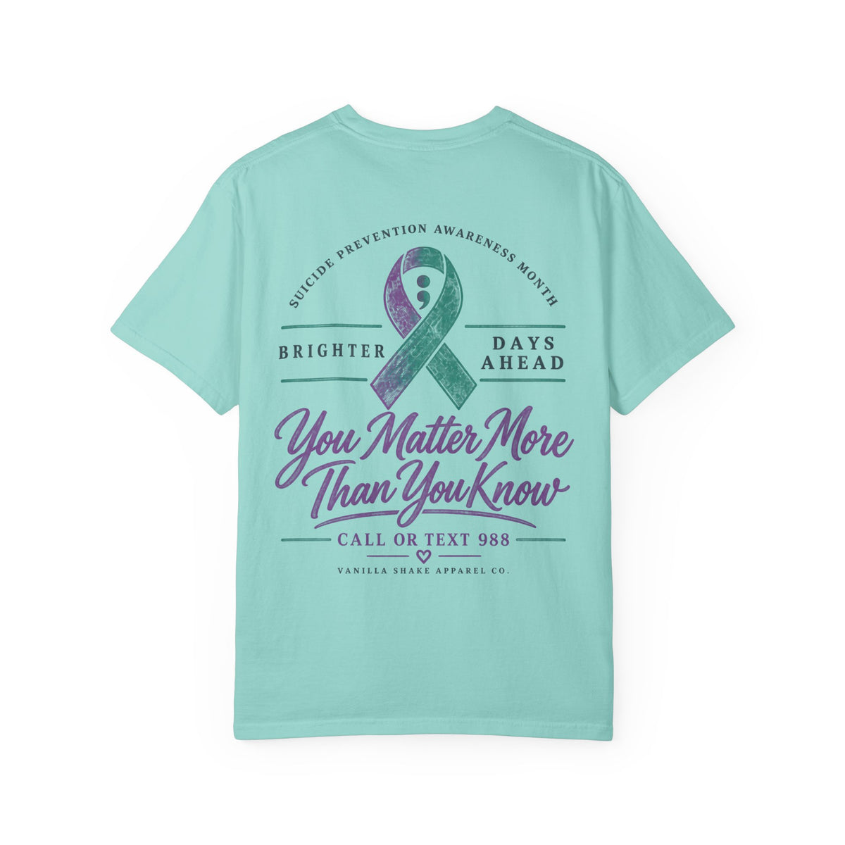 Mental Health Awareness 'Stay — Your Story Isn't Over' T-Shirt