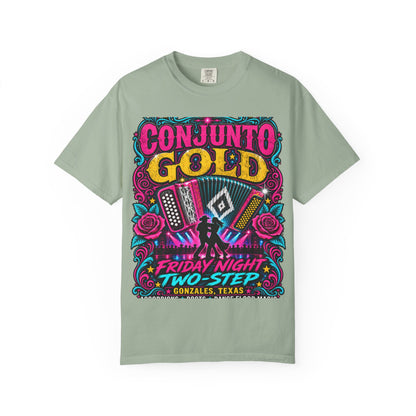 Conjunto Gold Friday Night Two-Step Graphic T-Shirt