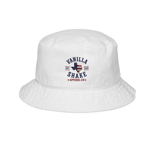 Patriotic Logo Bucket Hat (Embroidery)