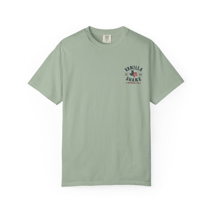 Family Shakes 4th of July-Unisex Garment-Dyed T-shirt