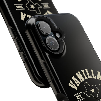 Black w/Ivory Logo lmpact-Resistant Phone Cases