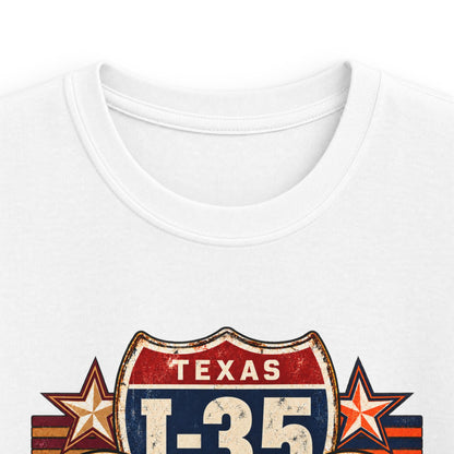 Kids I-35 Showdown Football Tee — Texas State vs UTSA Game Day Shirt